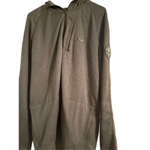 Coalatree Womens Black Long-Sleeve Full-Zip Hoodie Jacket Large